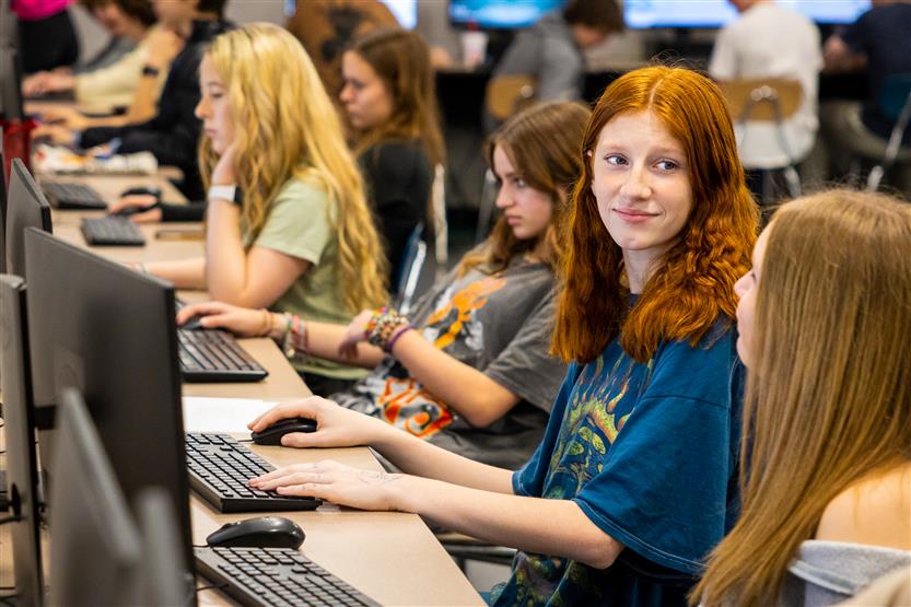 Eighth graders create apps